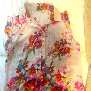 floral dress top